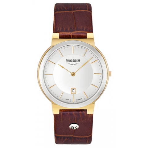[ Germany ] BrunoSohnle Algebra Series 17-23107-241 men quartz watch (BrunoSohnle)