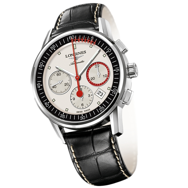 Longines L4.754.4.72.4 Men's Heritage Collection automatic mechanical watches (Longines)