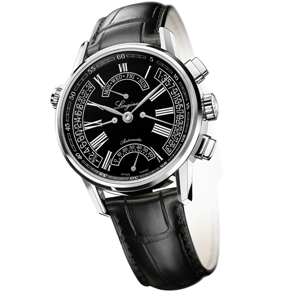 Longines L4.797.4.51.2 Men's Heritage Collection automatic mechanical watches (Longines)