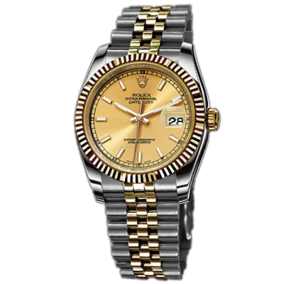 116233 Mens Rolex Datejust automatic mechanical watches (Rolex)