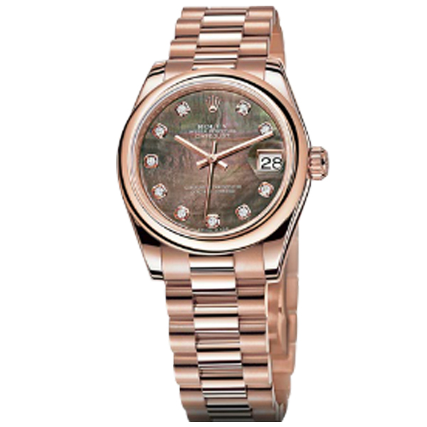 Ladies Rolex Datejust 178245F series automatic mechanical watches (Rolex)