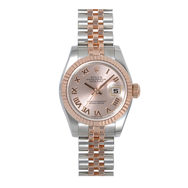 Rolex Oyster Perpetual Series 179171-63131 Lady ( Pink ) mechanical watches (Rolex)