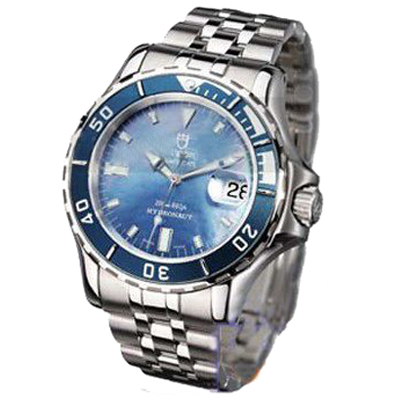Prince Tudor series 89190PB-93550 NC automatic mechanical male table (Tudor) round, mother of pearl surface