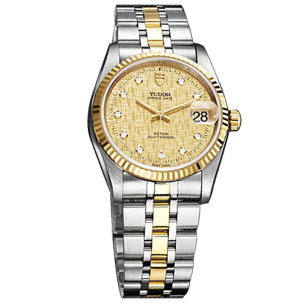 Prince Tudor -type calendar 74033-62473-10DI men automatic mechanical watches (Tudor) champagne silk dial