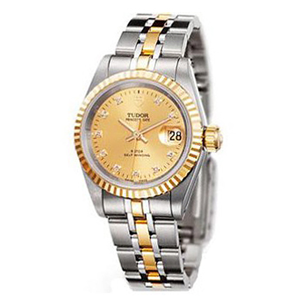 Tudor Princess Series 92413-62433 10DI Ms. automatic mechanical watches (Tudor) dial set with 10 diamonds