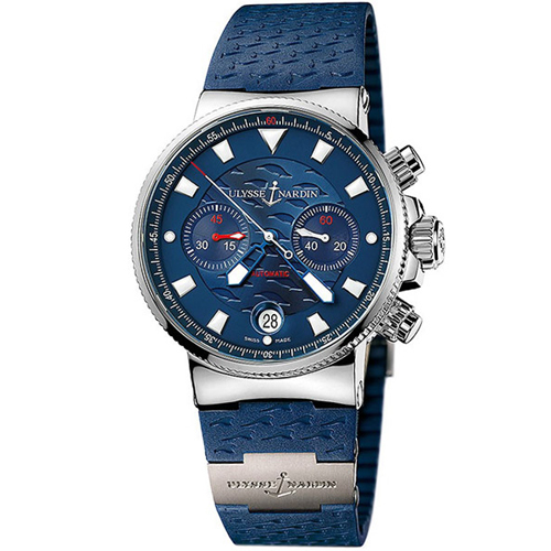 Ulysse Nardin Marine 353-68LE-3 series automatic mechanical male table (UIysse Nardin)