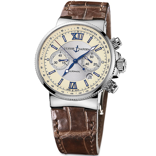 Ulysse Nardin Marine Series 353-66/314 automatic mechanical watch male table (UIysse Nardin)