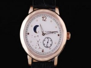 Replica A.Lange&Sohne Watch Lange Glashutte Moonphase Automatic Rose Gold Case
