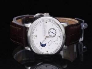 Replica A.Lange&Sohne Watch Lange Glashutte Moonphase Automatic Silver Case Wi
