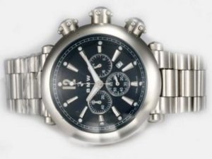 Replica BMW Watch Working Chronograph Black Dial