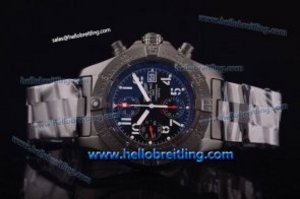 Breitling Avenger 1:1 Original 7750 Full PVD Black Watch M133701