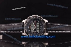 Breitling Airwolf Raven SS/PVD/LE Black Dial Miyota Quartz Ref.A