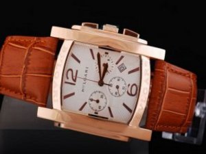 Replica Bvlgari Watch Assioma Quartz Movement Rose Gold Case with White Dial