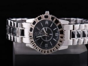 Replica Christian Dior Watch Classic Black Dial Lady Model