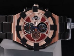 Replica Concord Watch C1 Regulator Working Chronograph Red Dial