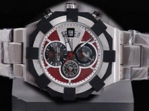 Replica Concord Watch C1 Regulator Working Chronograph White Dial-Steel Strap