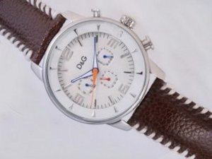 Replica D&G Watch Chronograph Automatic White Dial