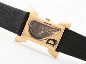 Replica D&G Watch Classic 18k Black MOP Dial with Dior Logo-Lady Size