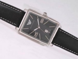 Replica Emporio Armani Watch Black Dial