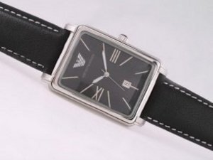 Replica Emporio Armani Watch Black Dial