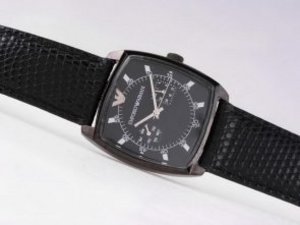 Replica Emporio Armani Watch Chronograph Rose Gold Case White Dial