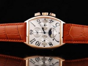 Replica Franck Muller Watch Casablanca Venus 75 Hand Wind Working Chronograph movement Rose Gold Cas
