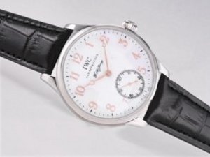 Replica Iwc Portugieser Watch F.A Jones Unitas 6497 Movement Rose Gold Marking