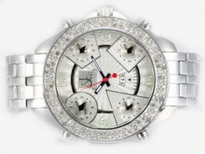 Replica Jacob & Co Watch Classic Five Time Zone Diamond Bezel