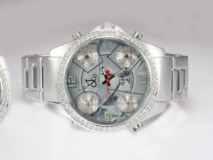 Replica Jacob & Co Watch Classic Five Time Zone Diamond Bezel