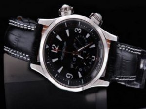 Replica Jaeger-Lecoultre Watch Master Compressor Geographic Automatic Black Dial