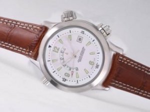 Replica Jaeger-Lecoultre Watch Master Compressor Memovox Automatic White Dial