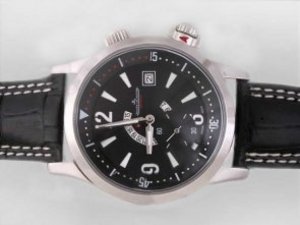 Replica Jaeger-Lecoultre Watch Master Compressor Geographic Automatic Black Dial