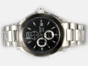 Replica Longines Watch Evidenza Swiss ETA Movement Diamond Bezel with White Dial