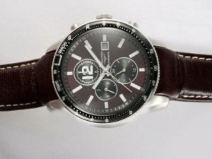 Replica Longines Watch Grande Vitesse Chronograph Automatic Black Dial and Bezel