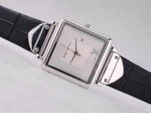 Replica Louis Vuitton Classic Watch White Dial-Lady Size