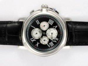Replica Montblanc Others Watch Perpetual Calendar Chronograph Automatic Black Dial
