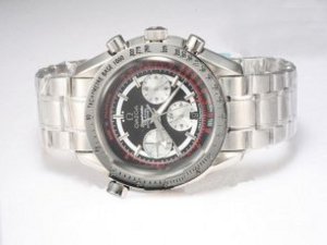 Replica Omega Speedmaster Watch Chronograph Automatic Black Dial