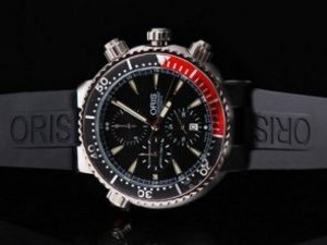 Replica Oris Watch Carlos Coste Limited Edition Chronograph Automatic Movement Black Dial and Green