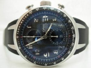 Replica Oris Watch TT3 Limited Edition Chronograph Swiss Valjoux 7750 Movement AR Coating with Black