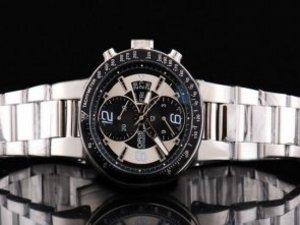 Replica Oris Watch Williams F1 Team Automatic Movement Silver Case with Black Bezel-Black White Dial
