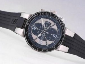 Replica Oris Watch Williams F1 Team Chrono New Version-Same Structure As 7750-High Quality