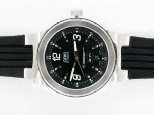 Replica Oris Watch Williams F1 Team Day Date Automatic Black Dial and Rubber Strap