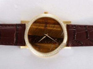 Replica Piaget Altiplano Watch Swiss ETA Movement Gold Case With Diamond Bezel Lady Size