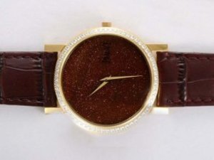 Replica Piaget Altiplano Watch Swiss ETA Movement Gold Case With Diamond Bezel Lady Size