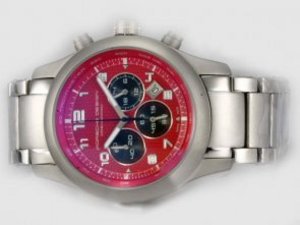 Replica Porsche Design Watch Orshsorro Working Chronograph Red Dial-AR Coating