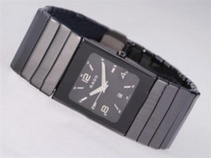 Replica Rado DiaStar Watch Authentic Ceramic Black Dial