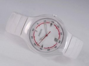 Replica Rado DiaStar Watch Authentic Ceramic White Dial Number Marking