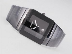 Replica Rado DiaStar Watch Authentic Ceramic Black Dial