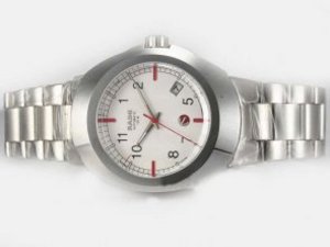 Replica Rado DiaStar Watch Automatic 100M White Dial-Tungsten Steel Bezel