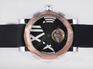 Replica Romain Jerome Watch Titanic-DNA Tourbillon Automatic-Rusted Bezel